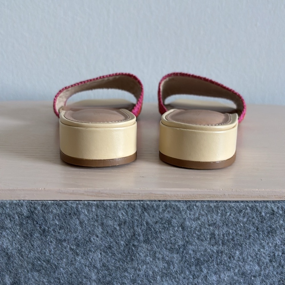 Maeve Raffia Slip-On Sandals - Picture 10 of 13